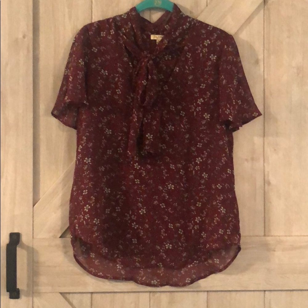 Size Medium sheer blouse